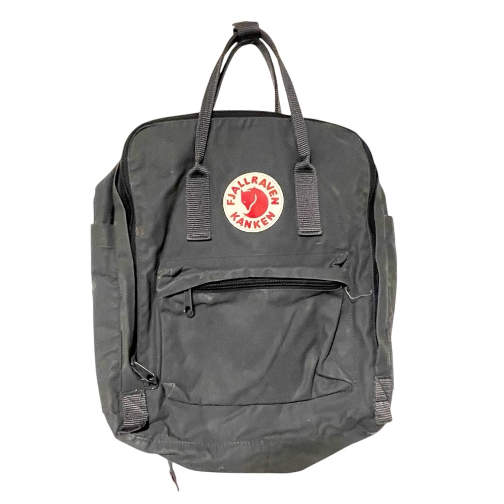 Fjällräven 13" Kanken Laptop Super Grey Nylon Backpack Bag School Travel